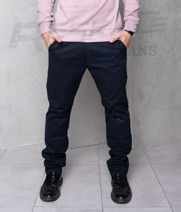 Pantalón de Vestir Bolsillo Chino Corte Recto - Imagen 2