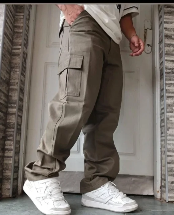Cargo de Hombre Gabardina con Elastico