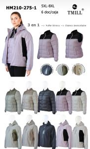 Campera 3 en Uno Dama Especial