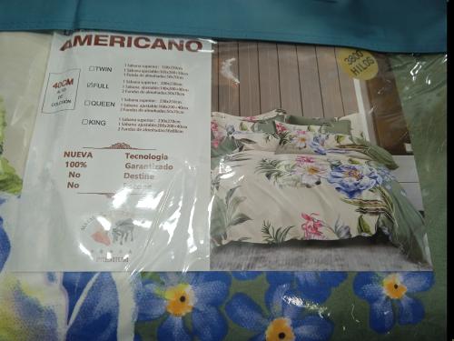 Sabana 2 1/2 Americano  3800 Hilos - Miniatura 2