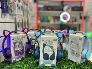 Auriculares Bluetooth Gatito