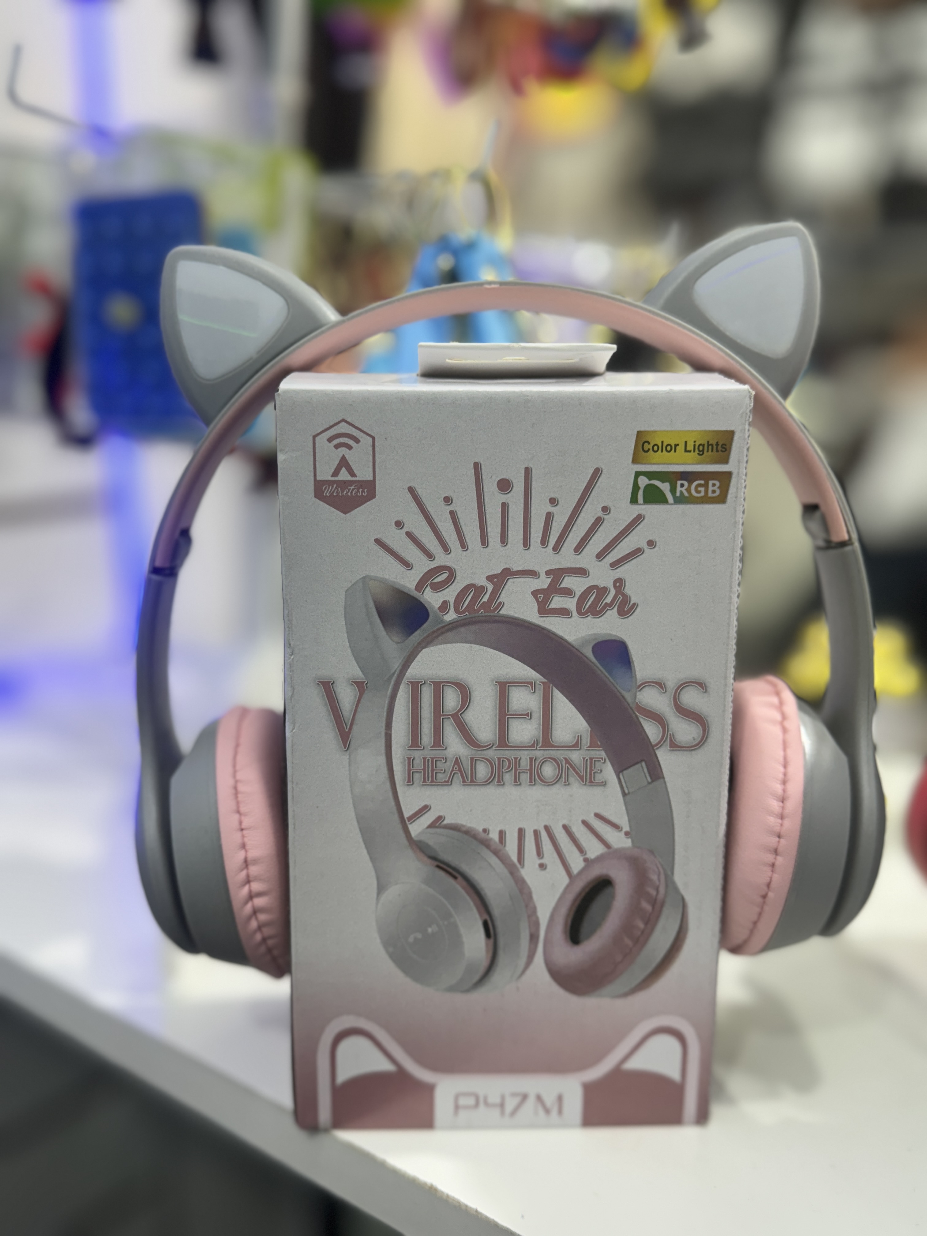 Auriculares Bluetooth Gatito - IMG_2391.jpeg