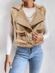 Chaleco de Corderoy con Piel
