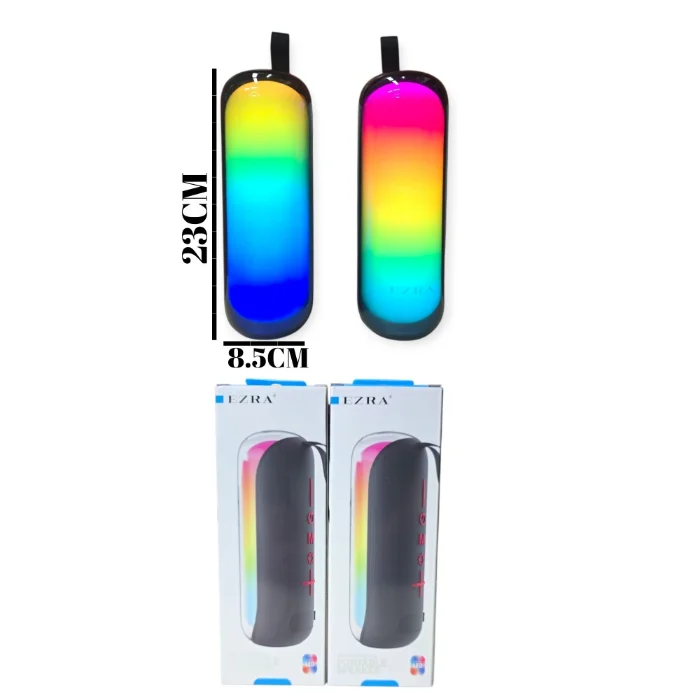 Parlante Bluetooth Ezra con Luz Rgb (nl71)