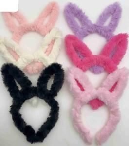 Vinchas Peluditas de Orejas de Conejo