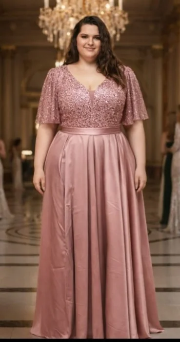 Hermoso Vestido Talla Especial