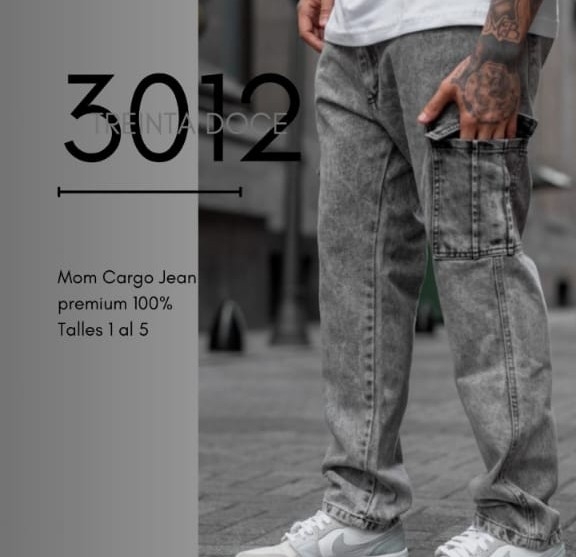 Curva Mom Cargo Premium para Comerciantes - Imagen 2