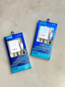 Cargador de Pared Iphone Lightning 3.1a  Time  2usb