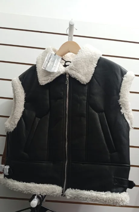 Chaleco Gamulan Eco Cuero