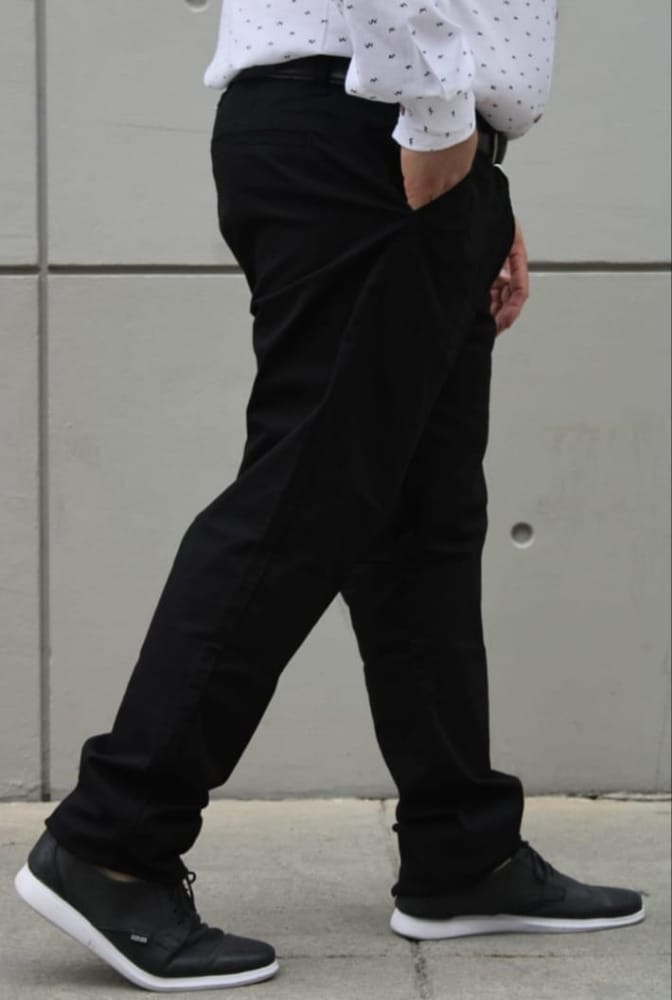 Pantalón Bolsillo Chino Talles Especiales Gabardina Elastizada - 18bd6241-32ec-49f9-b172-9b542a0c33f3.jpeg