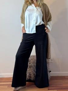 Lolo Wide Leg Bengalina Elastizada - Miniatura 2