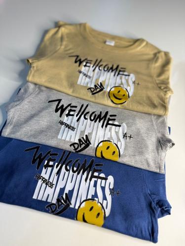 Camiseta Well Niño Nene Algodón Peinado