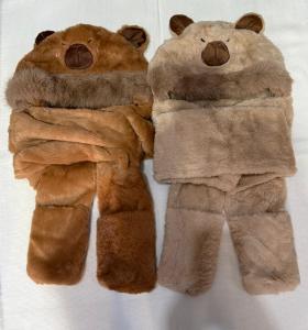 Gorros con Bufandas con Capi Bara Súper Abrigaditas - Miniatura 3