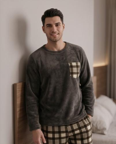 Pijama Polar Soft Unisex - Miniatura 3