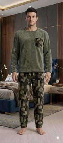 Pijama Polar Soft Unisex - Miniatura 4