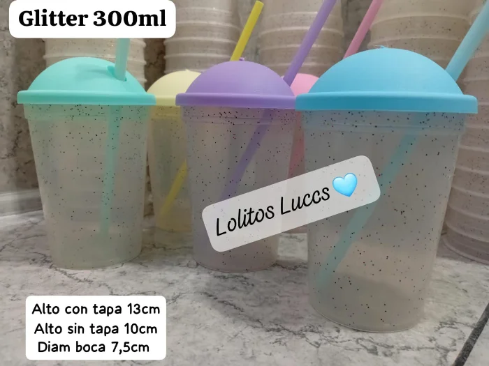Vaso Glitter 330ml