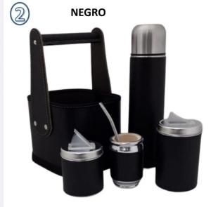 Canasta con Termo Porta Azúcar-mate