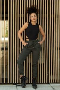 Jogger Cargo Verde Dama