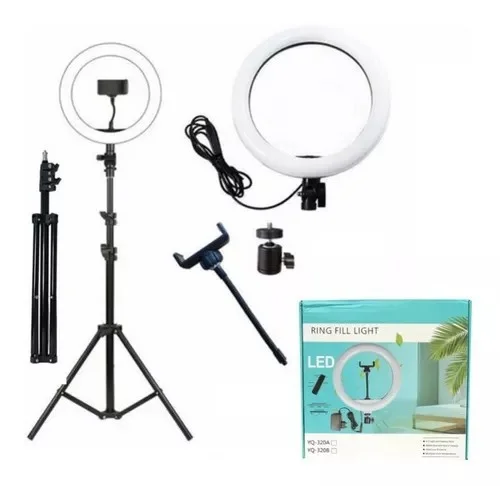 Aro Luz 30 Cm Led Rgb, Fría,cálida + Tripode hasta 2.10mts