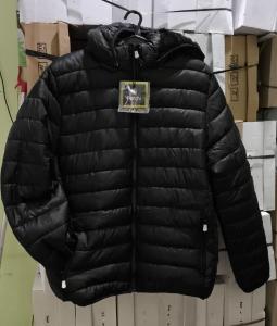 Campera Unisex con Piel Gorro Desmontable