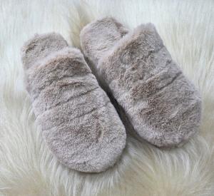 Pantuflas de Castorino [ Pelo de Conejo ] - Miniatura 3