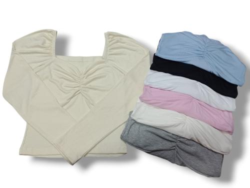 Camiseta Corazón Liso Morley Viscosa - Miniatura 3