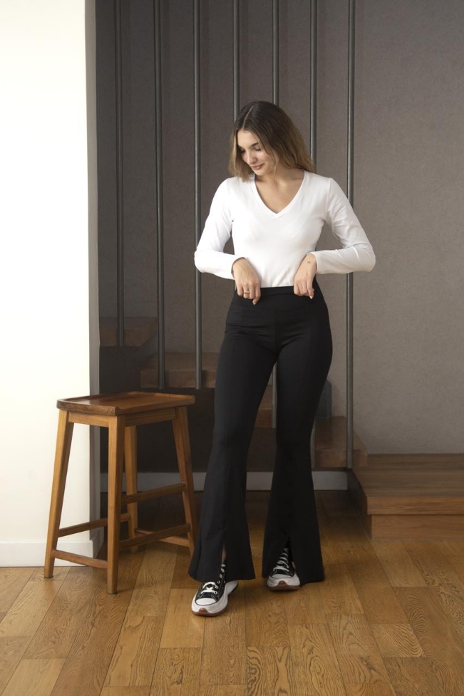 Calza Oxford Termica con Tajo al Frente - Imagen 2