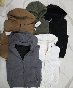 Chaleco Impermeable con Piel
