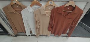 Camisa de Lino Manga Larga