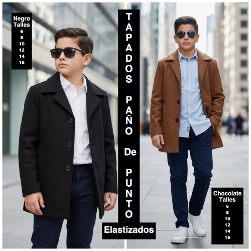 Tapados de Niño "paño de Punto Elastizado " - Miniatura 2