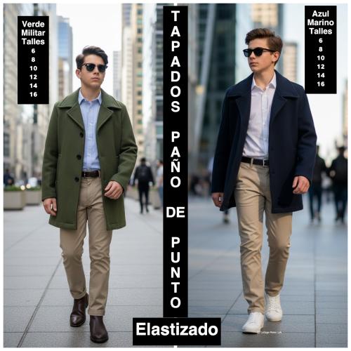 Tapados de Niño "paño de Punto Elastizado " - Miniatura 3