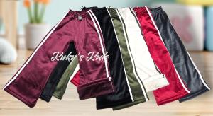 Pantalon Palazo de Plush con Piel Línea Nena