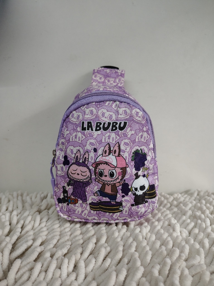 Morralcito Cruzado Labubu y Stitch - Imagen 3