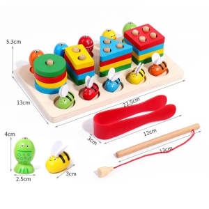 Juego Didactico de Madera