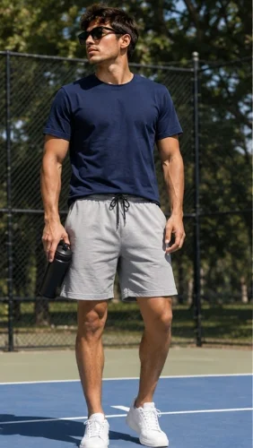 Short Deportivo Lycra Liso