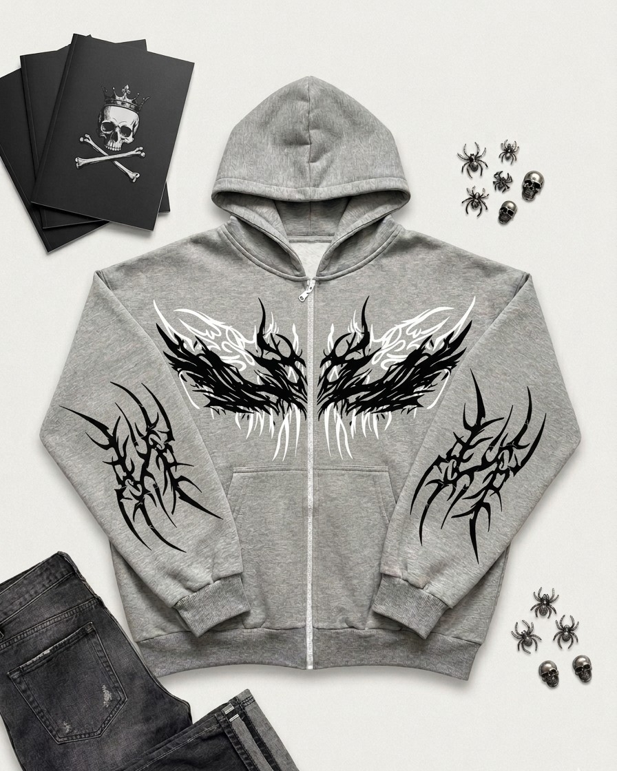Campera Boxy Fit por Talle - Imagen 5