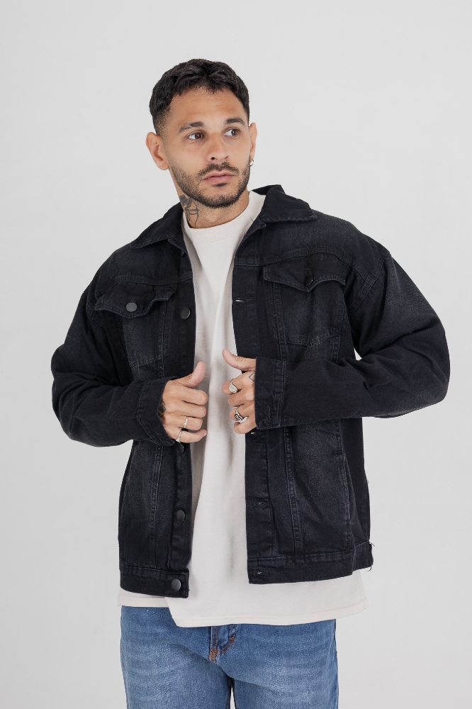 Camperas de Jeans Oversize de Hombre - Imagen 4