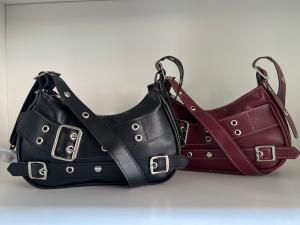 Cartera Baguette Bordo Negra Mini Bags - Miniatura 3