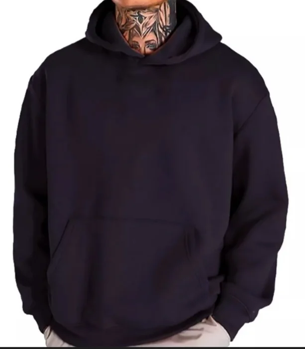 Buzo Canguro Oversize Algodón Peinado