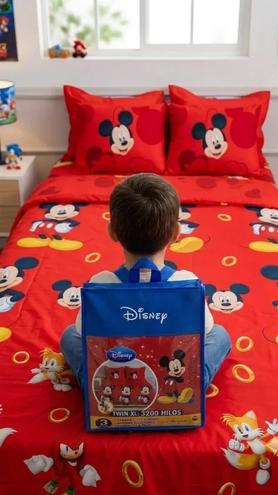 Juegos de Sábanas Infantiles con Maleta