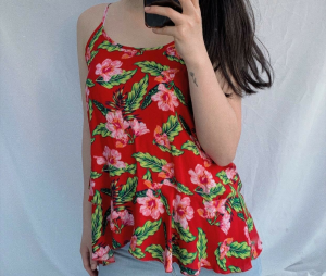 Musculosa Fibrana Estampada
