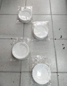 Platos Blancos 50 Unidades
