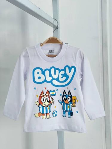 Camiseta Bluey Arg  para Bebé - Miniatura 4