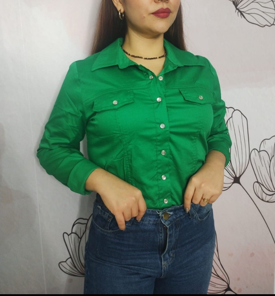 Camisa Blanca de Oficina Dama - Imagen 6