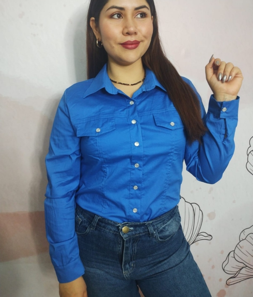 Camisa Blanca de Oficina Dama - Imagen 7