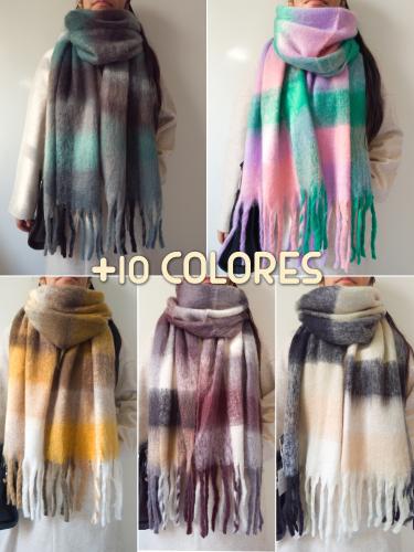 Bufandones Nube Estampados