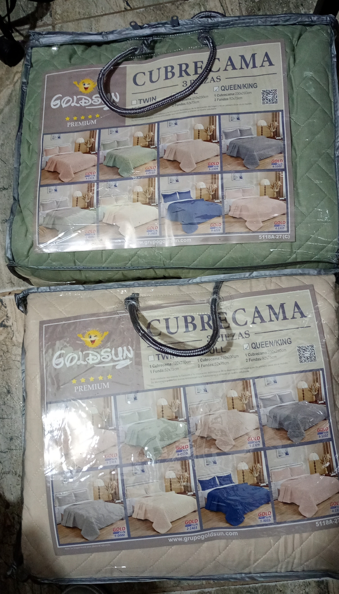 Cubre Cama Queen /king - Imagen 2
