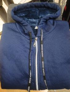 Campera Jersey con Piel - Miniatura 2