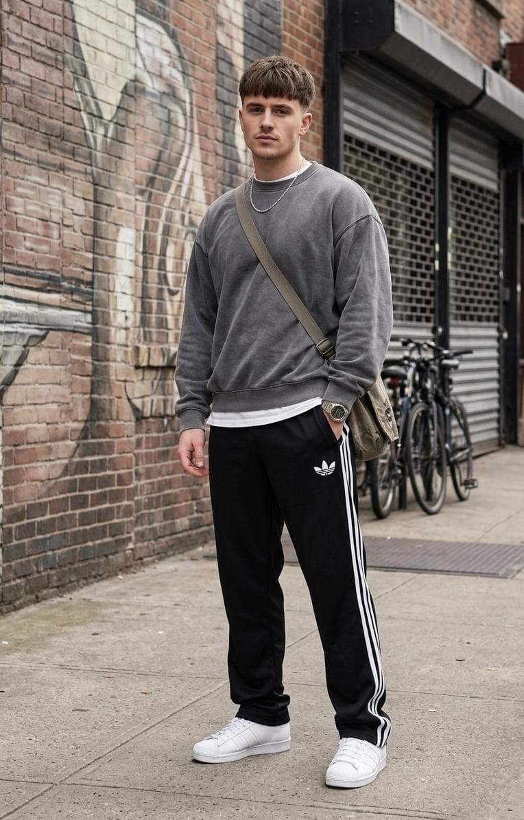 Pantalones Laycra Retro de Hombre sin Frisa - Imagen 2