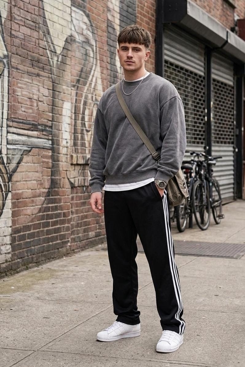 Pantalones Laycra Retro de Hombre sin Frisa - Imagen 3
